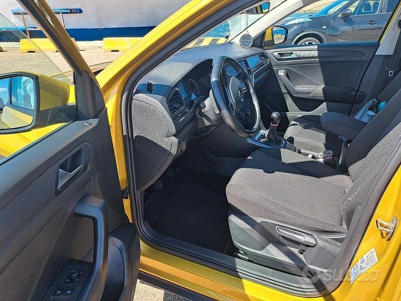 Usata VW T-Roc 2018 Giallo SUV