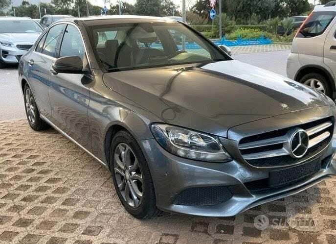 Usata Mercedes C220 Premium 169 CV (124 kW) 2017 Grigio Berlina