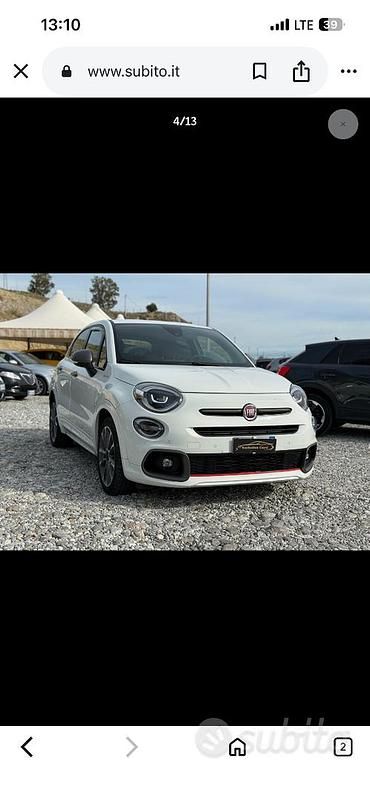 Usata Fiat 500X Sport 130 CV (95 kW) 2021 Bianco SUV
