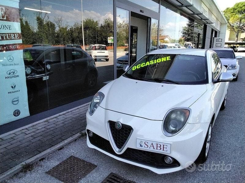 Usata Alfa Romeo MiTo Super 78 CV (57 kW) 2017 Bianco Utilitaria