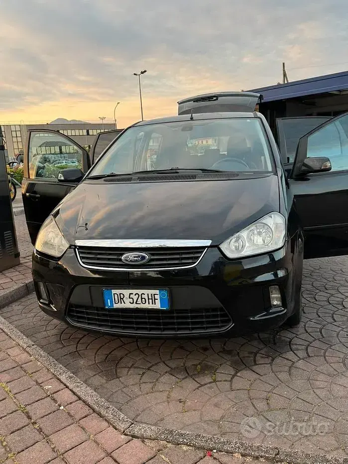 Usata Ford C-MAX Titanium 136 CV (100 kW) 2008 Nero Monovolume