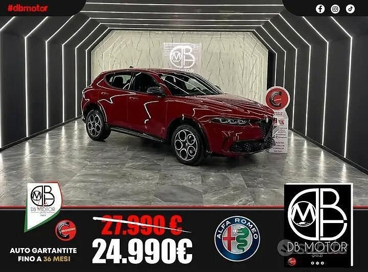 Usata Alfa Romeo Tonale Sprint 131 CV (96 kW) 2024 Rosso SUV