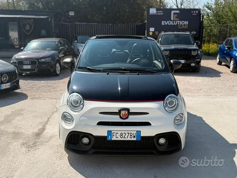 Usata Abarth 595C Turismo 160 CV (117 kW) 2016 Bianco Cabrio