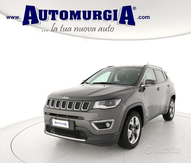 Usata Jeep Compass Limited 140 CV (102 kW) 2019 Grigio scuro SUV