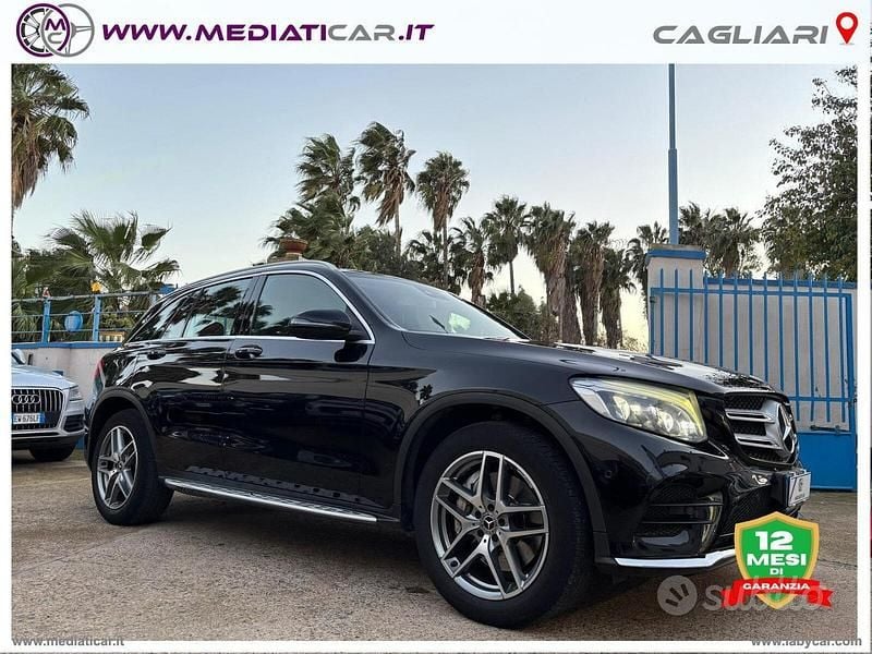 Usata Mercedes GLC250 Premium 210 CV (154 kW) 2018 Nero SUV