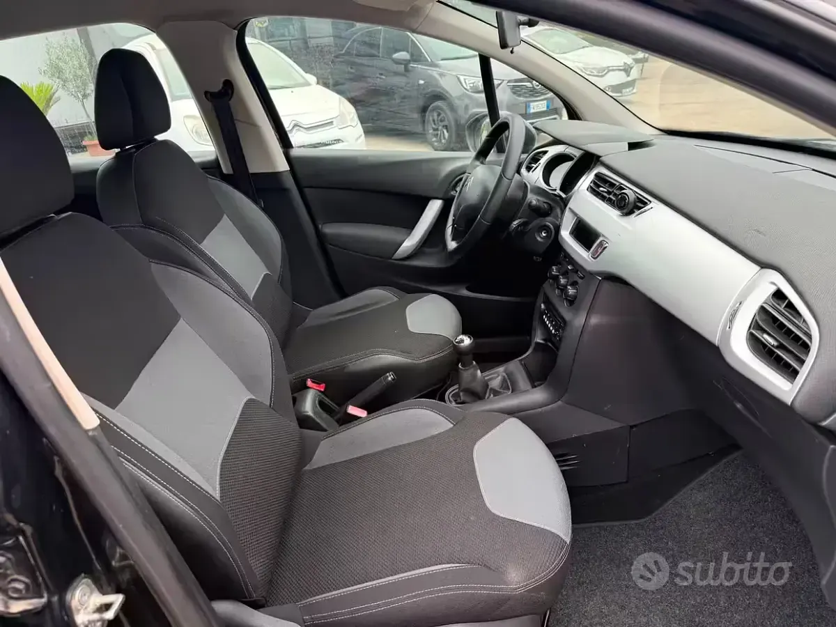 Usata Citroën C3 Seduction 60 CV (44 kW) 2012 Nero Berlina