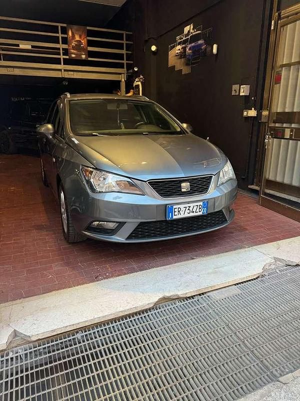 Usata Seat Ibiza Style 90 CV (66 kW) 2013 Blu/azzurro Berlina