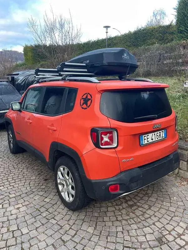 Usata Jeep Renegade Limited 140 CV (102 kW) 2016 Arancione SUV