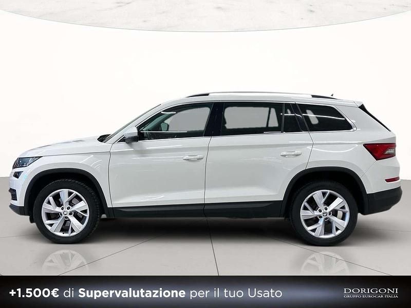 Usata Skoda Kodiaq Style 200 CV (147 kW) 2021 Bianco magnolia SUV