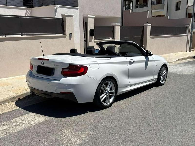 Usata BMW 220 M Sport 190 CV (139 kW) 2016 Bianco Cabrio