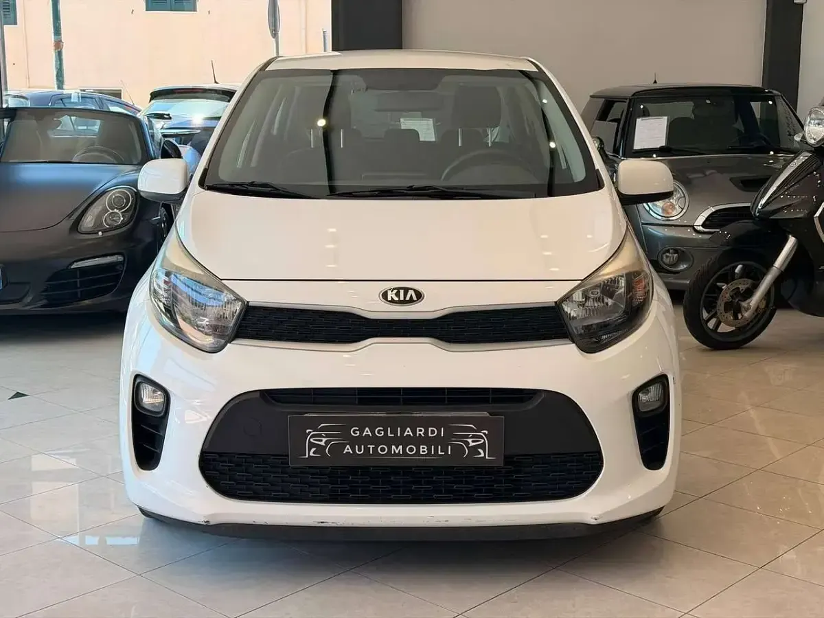 Usata Kia Picanto 67 CV (49 kW) 2017 Bianco Utilitaria