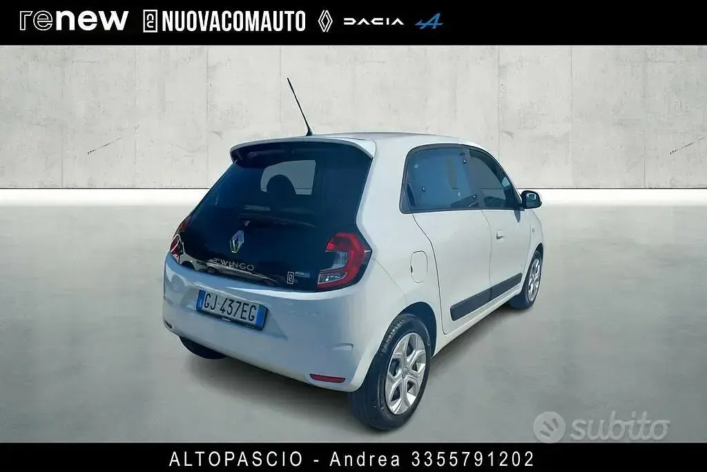 Usata Renault Twingo Zen 30 kW (42 CV) 2022 Bianco Utilitaria