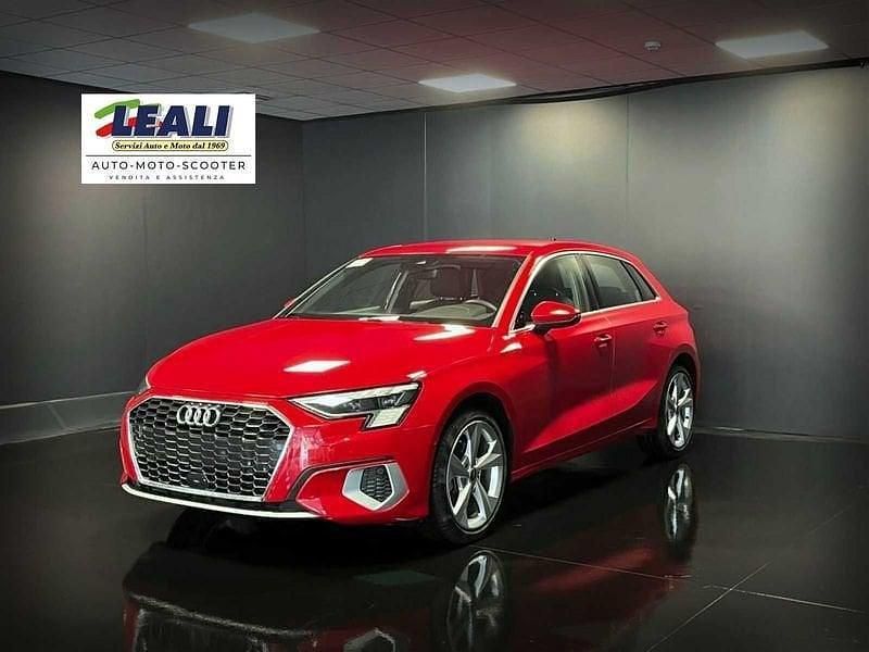 Usata Audi A3 Advanced 149 CV (109 kW) 2023 Rosso Berlina