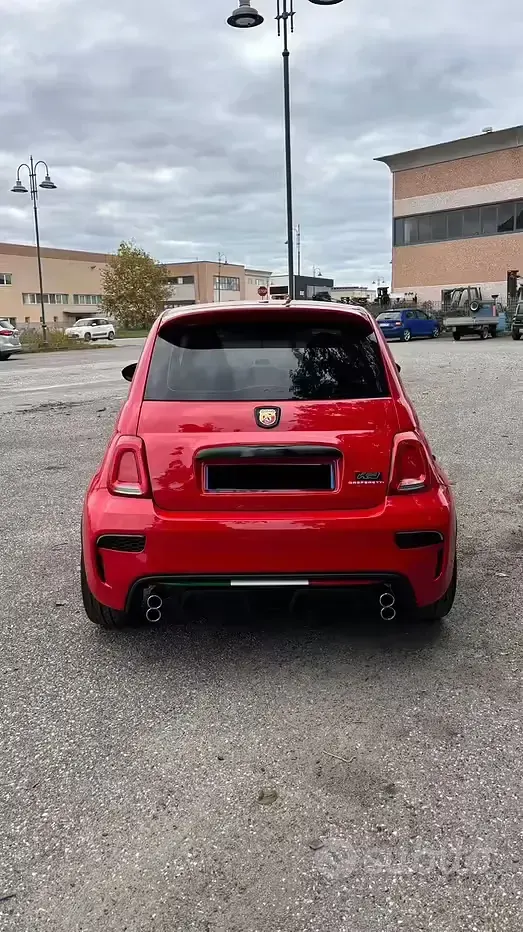 Usata Abarth 595 165 CV (121 kW) 2022 Rosso Berlina
