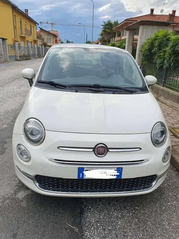 Usata Fiat 500 Lounge 95 CV (69 kW) 2017 Bianco Utilitaria