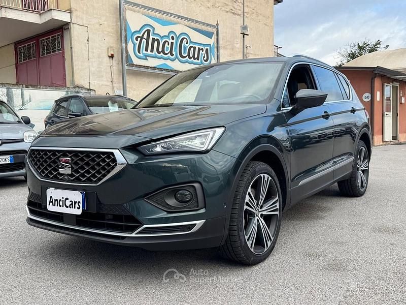 Usata Seat Tarraco 4Drive 190 CV (139 kW) 2019 Verde SUV
