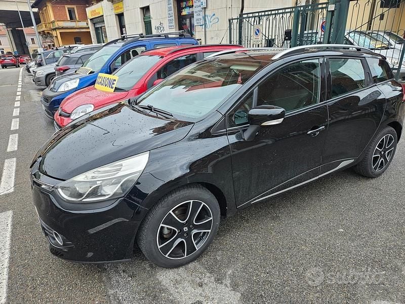 Usata Renault Clio GrandTour Intens 90 CV (66 kW) 2015 Nero Station wagon