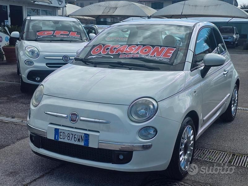 Usata Fiat 500 Pop 69 CV (50 kW) 2010 Bianco Berlina