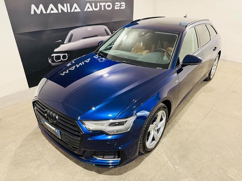 Usata Audi A6 Sport 286 CV (210 kW) 2020 Blu Station wagon