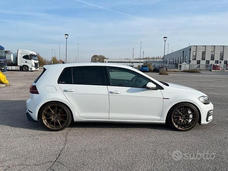 Usata VW Golf GTI 245 CV (180 kW) 2018 Bianco Berlina