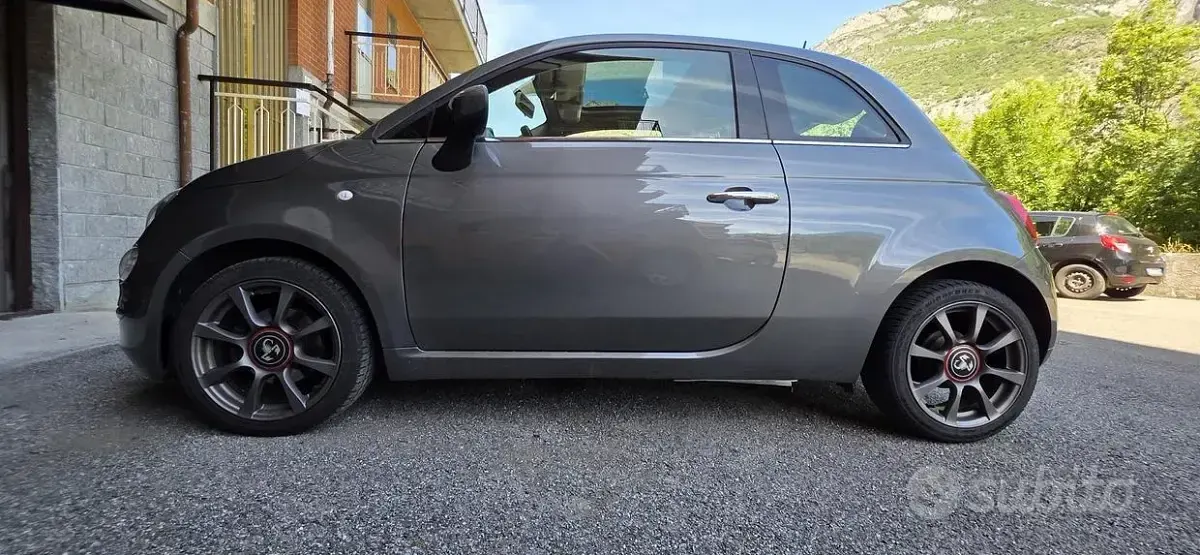 Usata Fiat 500 95 CV (69 kW) 2016 Grigio Berlina