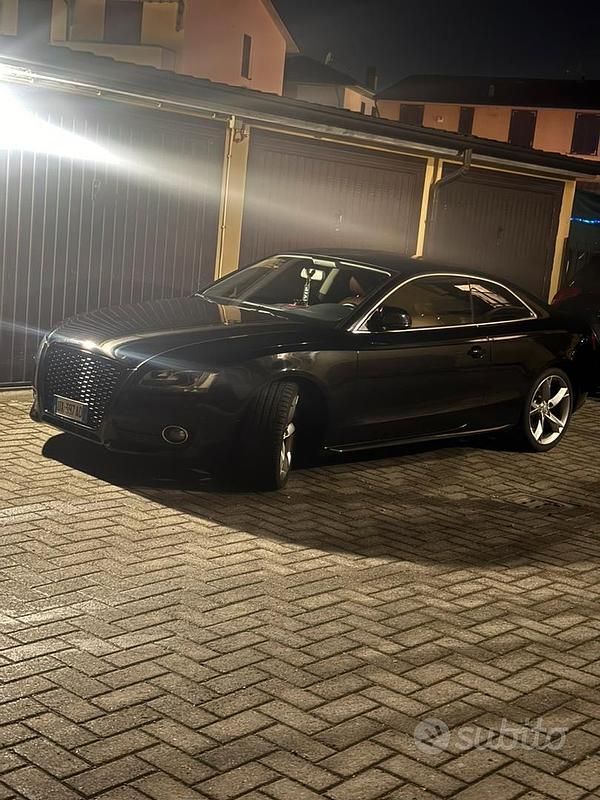 Usata Audi A5 S-Line 2009 Nero Coupé