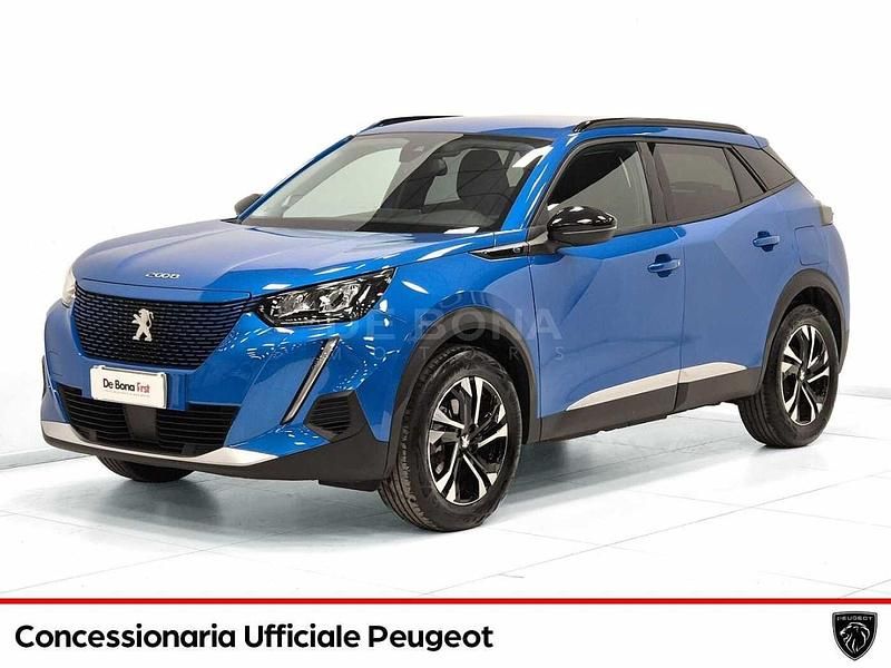 Azzurro Usata 2022 Peugeot e-2008 Allure SUV | 22.490 € (Molto cara) - Immagine 1/4