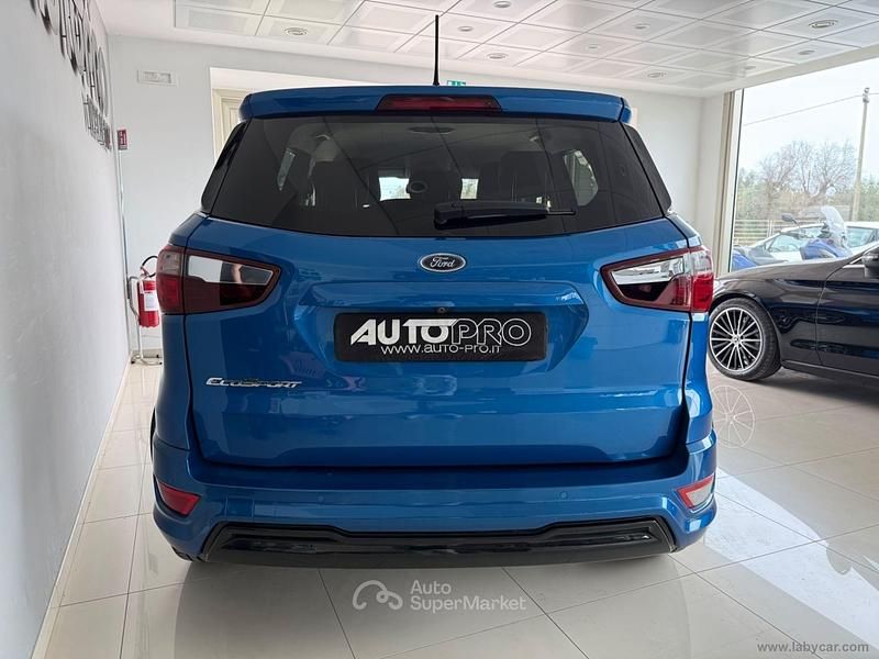 Usata Ford Ecosport Titanium 125 CV (91 kW) 2021 Blu/azzurro SUV