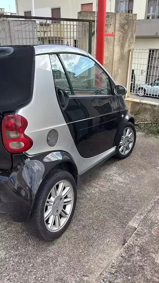 Usata Smart ForTwo Cabrio Passion 2003 Nero Cabrio