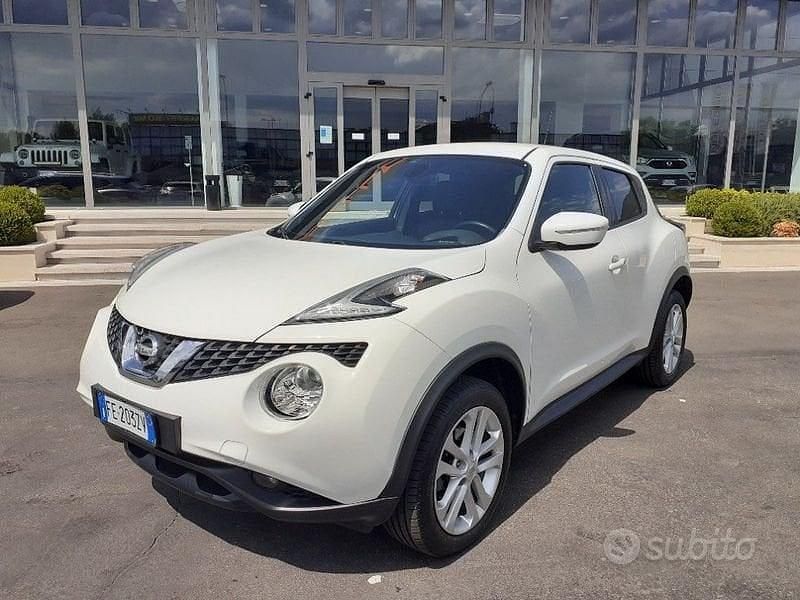 Usata Nissan Juke Tekna 110 CV (80 kW) 2016 Bianco SUV