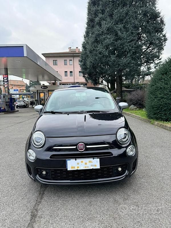 Usata Fiat 500 105 CV (77 kW) 2016 Nero Utilitaria