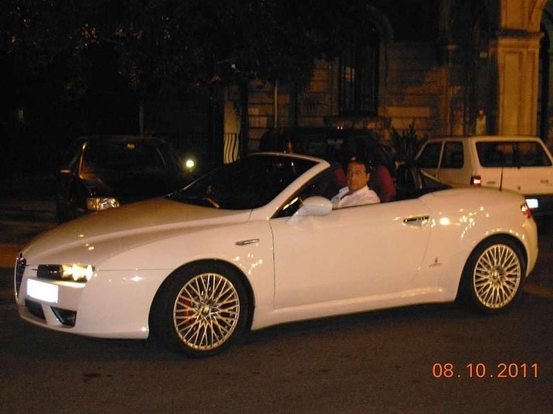 Usata Alfa Romeo Spider 200 CV (147 kW) 2013 Bianco Cabrio