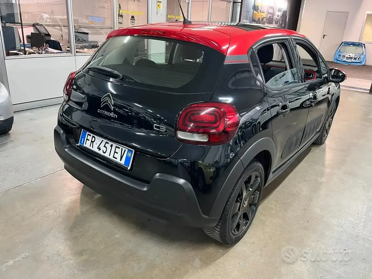 Usata Citroën C3 110 CV (80 kW) 2018 Nero Utilitaria