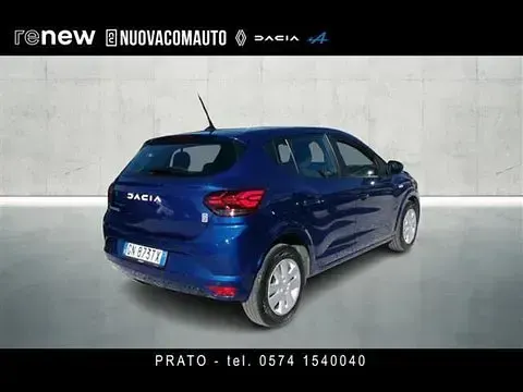 Usata Dacia Sandero Expression 65 CV (47 kW) 2023 Blu scuro Utilitaria