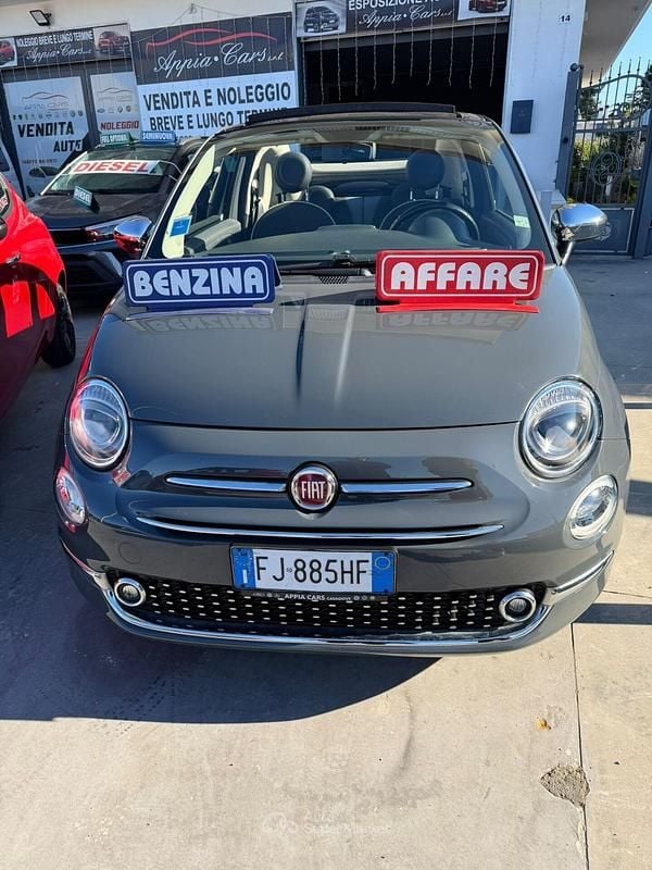 Usata Fiat 500C Mirror 69 CV (50 kW) 2017 Grigio Cabrio