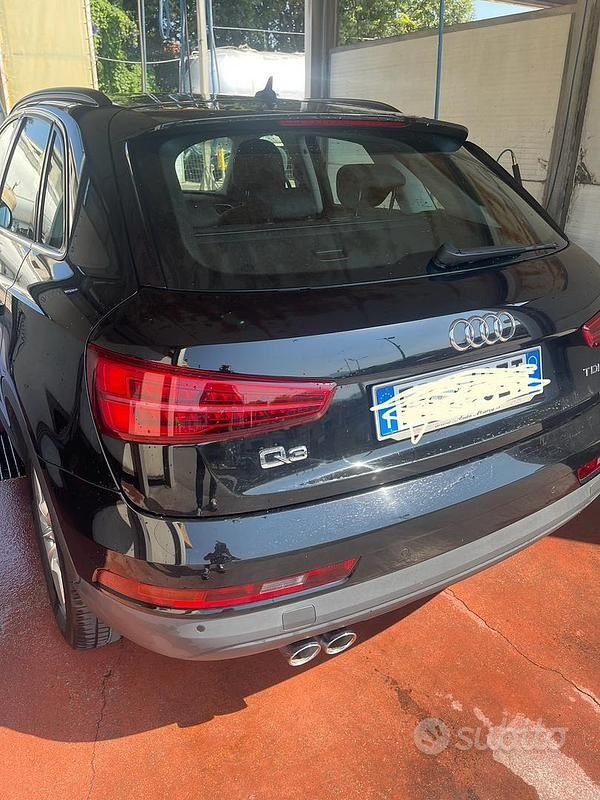 Usata Audi Q3 150 CV (110 kW) 2015 Nero SUV