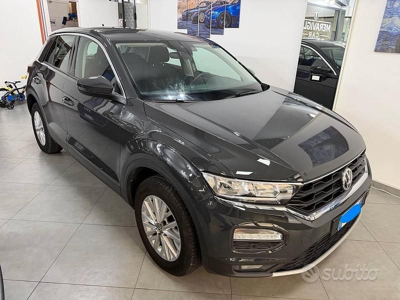 Usata VW T-Roc Advance 115 CV (84 kW) 2020 Grigio SUV