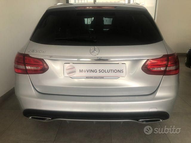 Usata Mercedes C220 Premium 170 CV (125 kW) 2019 Argento Station wagon