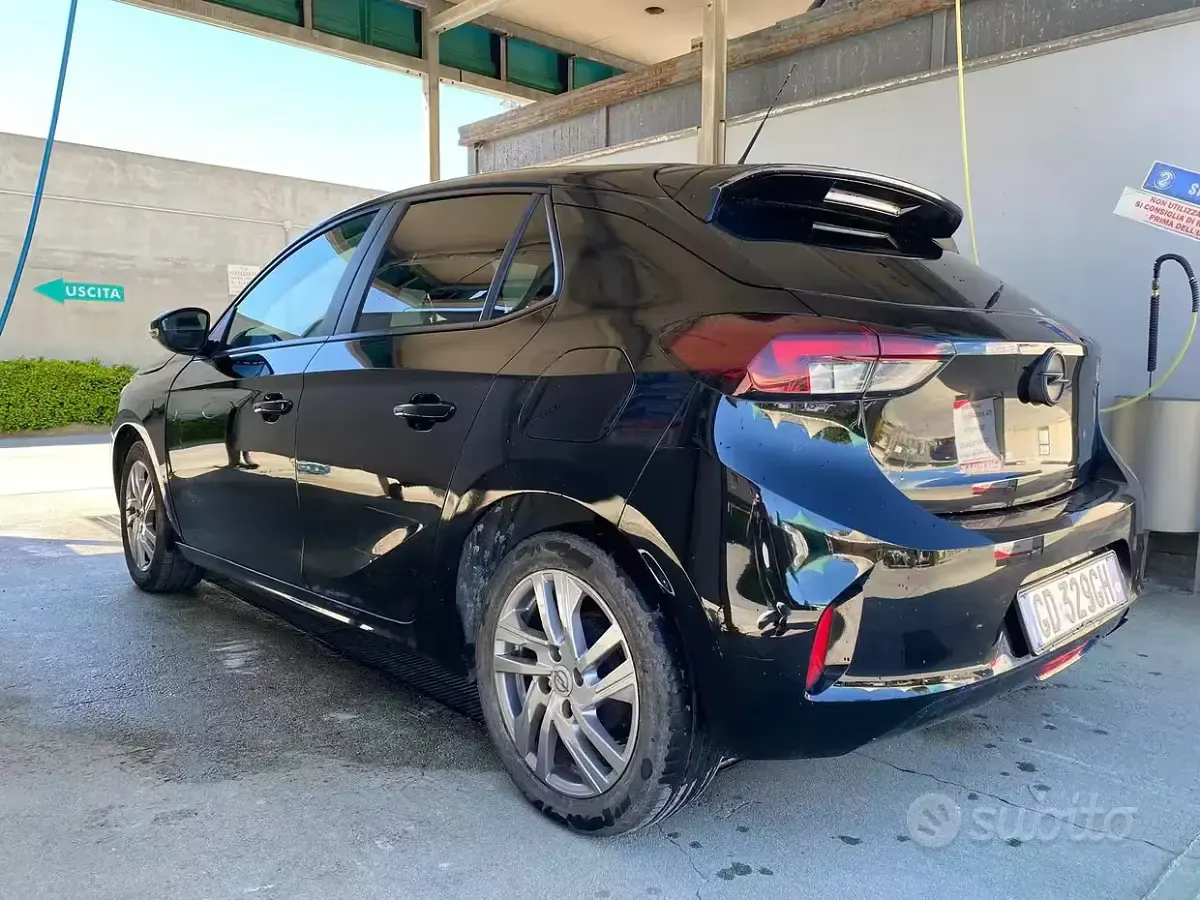 Usata Opel Corsa 75 CV (55 kW) 2021 Nero Utilitaria