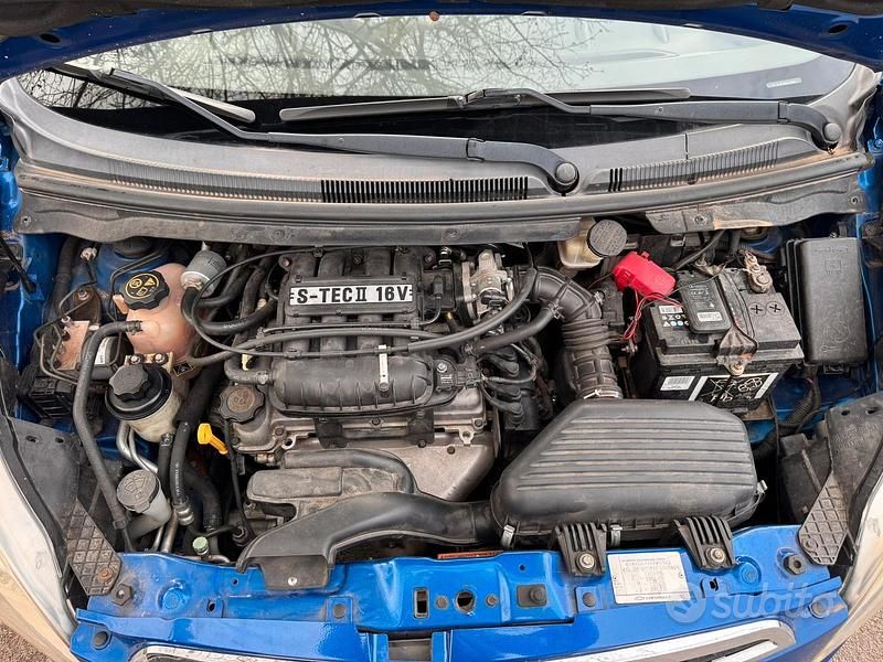 Usata Chevrolet Spark 2010 Blu Utilitaria