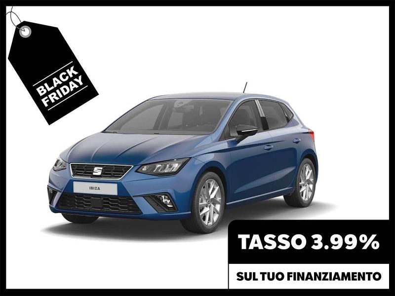 Blu zaffiro Usata 2024 Seat Ibiza FR Tre volumi | 22.890 € (Molto cara) - Immagine 1/4