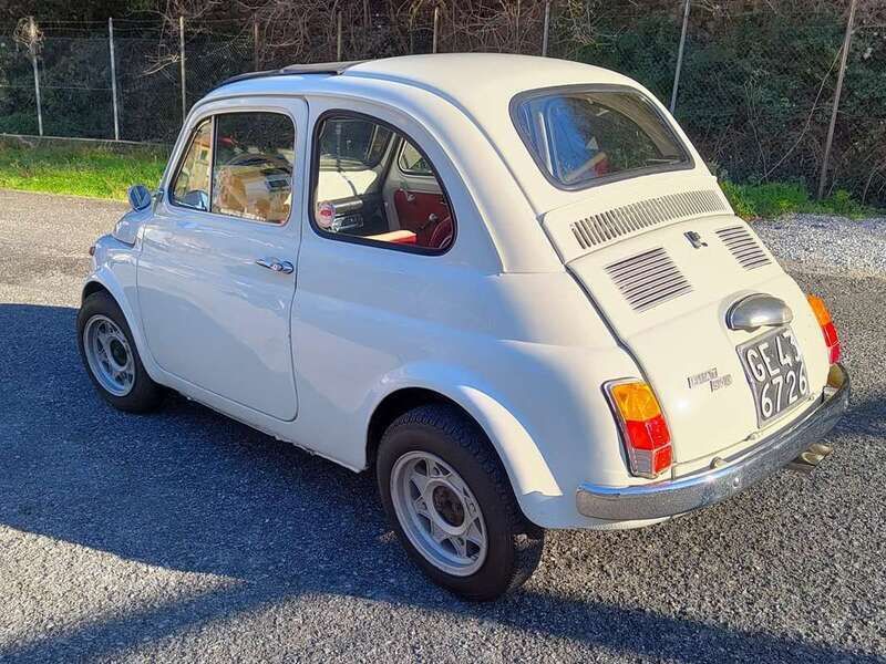 Usata Fiat 500 18 CV (13 kW) 1970 Bianco Utilitaria