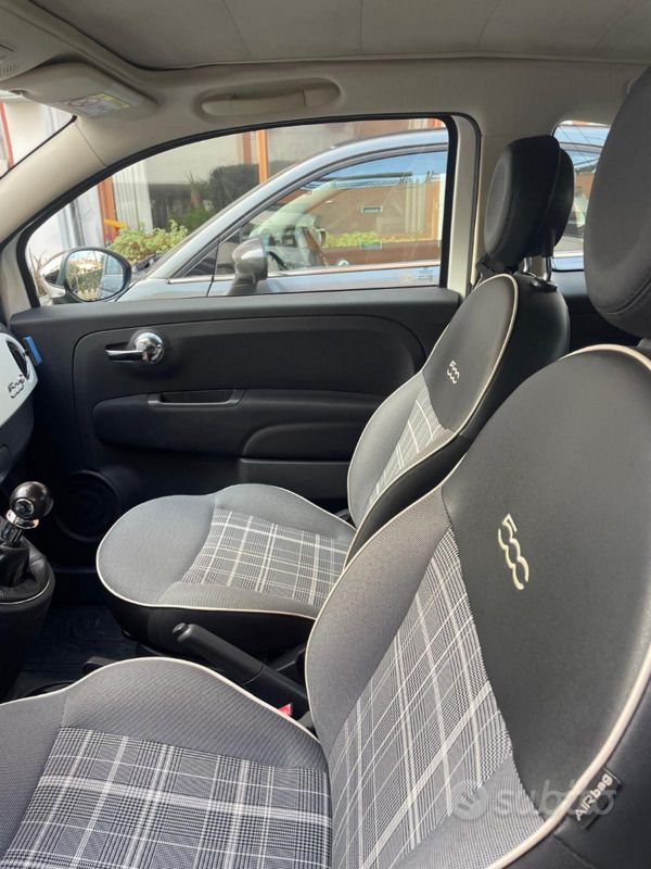 Usata Fiat 500C Lounge 69 CV (50 kW) 2016 Bianco Cabrio