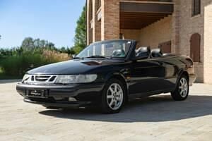Usata Saab 900 Cabriolet 130 CV (95 kW) 1997 Blu Cabrio