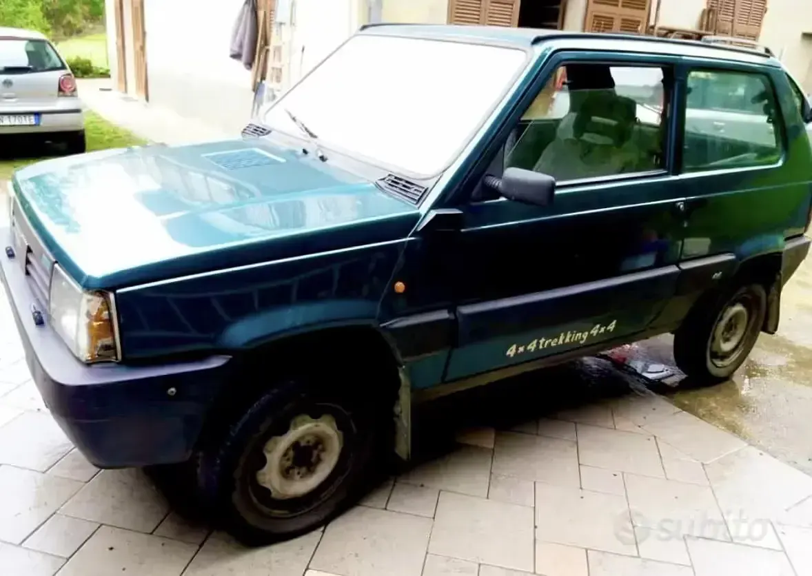 Usata Fiat Panda 4x4 50 CV (36 kW) 1998 Verde Utilitaria