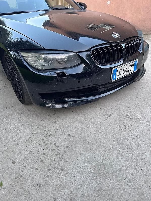 Usata BMW 320 Cabriolet 2010 Nero Cabrio