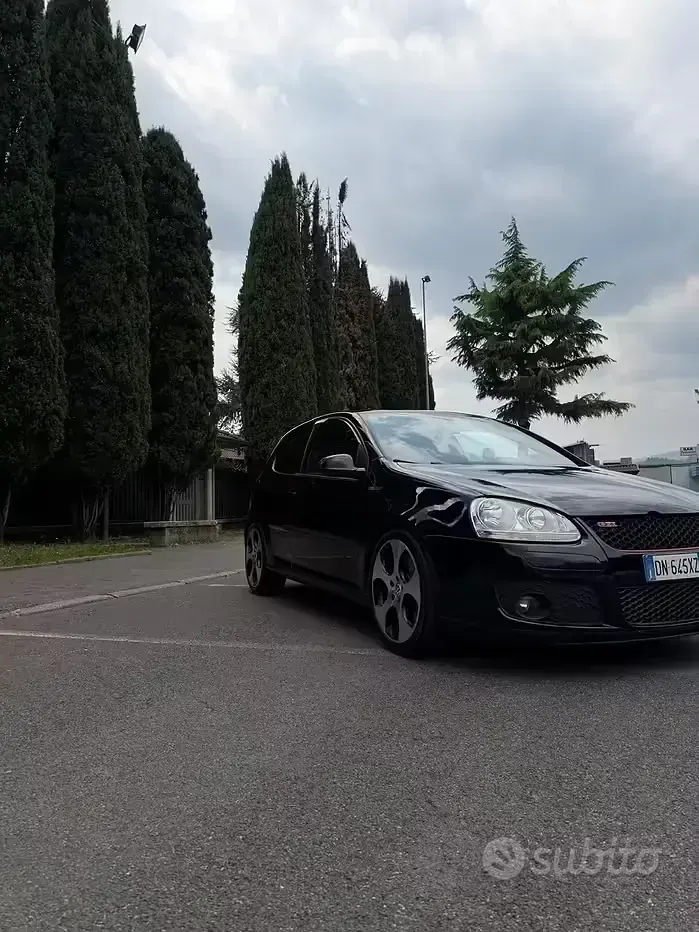 Usata VW Golf VI GTI 200 CV (147 kW) 2008 Nero Utilitaria