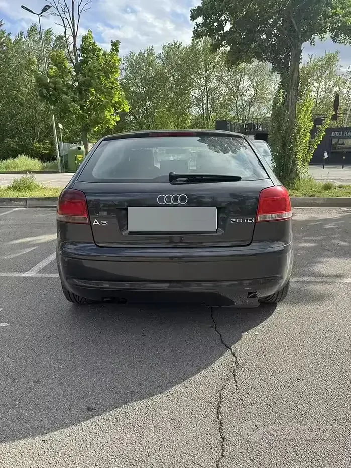 Usado Audi A3 140 CV (102 kW) 2008 Negro Utilitario