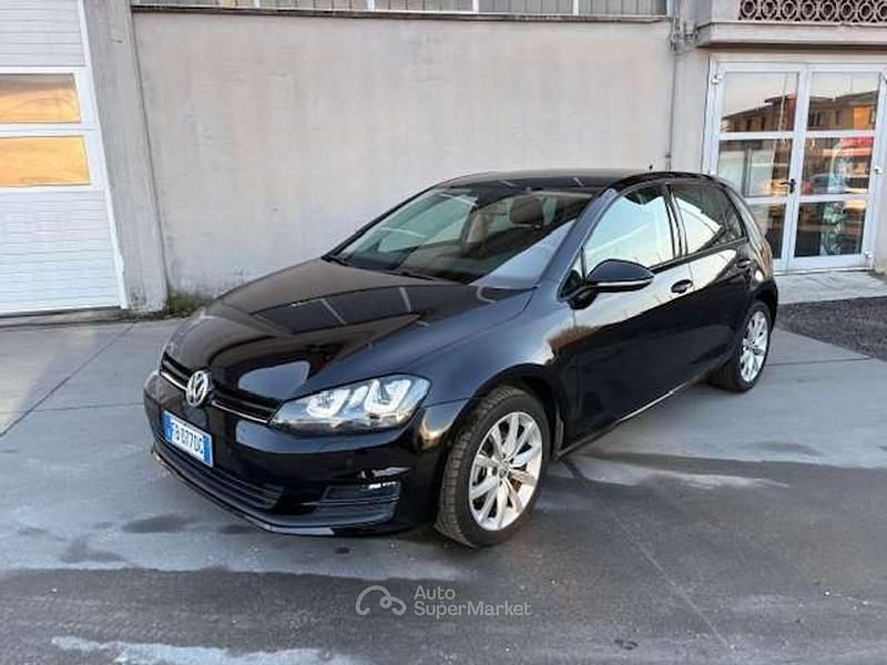 Usata VW Golf VII Highline 110 CV (80 kW) 2015 Nero Berlina