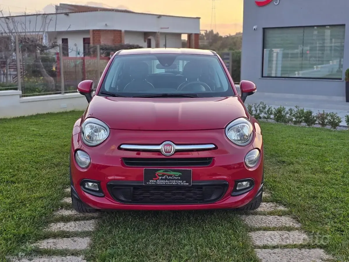 Usata Fiat 500X Business 95 CV (69 kW) 2016 Rosso SUV